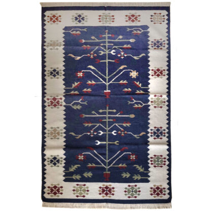 Royal Blue Bagicha Rug 5x8’